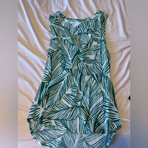 3 for $25 or under - tanks white and green medium